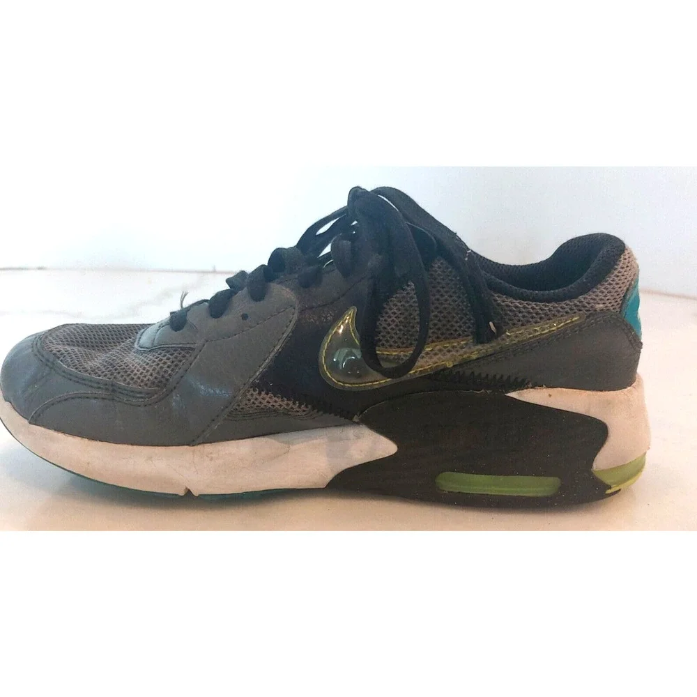 Nike Air Max Excee 'Power Up' 5.5 Youth, Particle Sea Green and‎ Lime CW5834-001